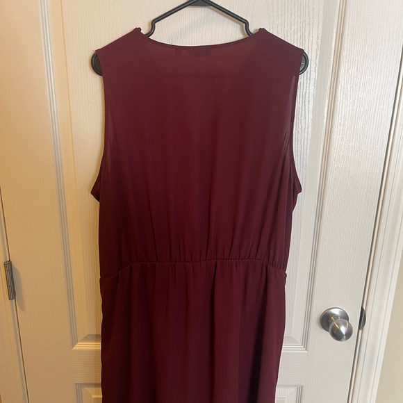 Reitmans Burgundy Dress - Picture 2 of 6